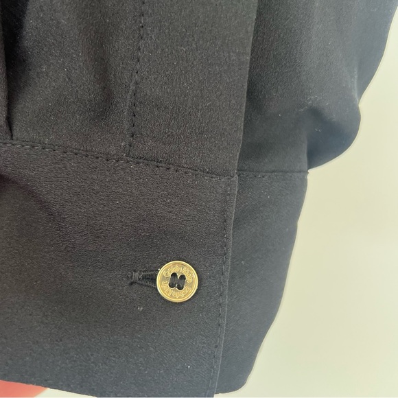 Calvin Klein Black and White Blouse - Picture 4 of 6